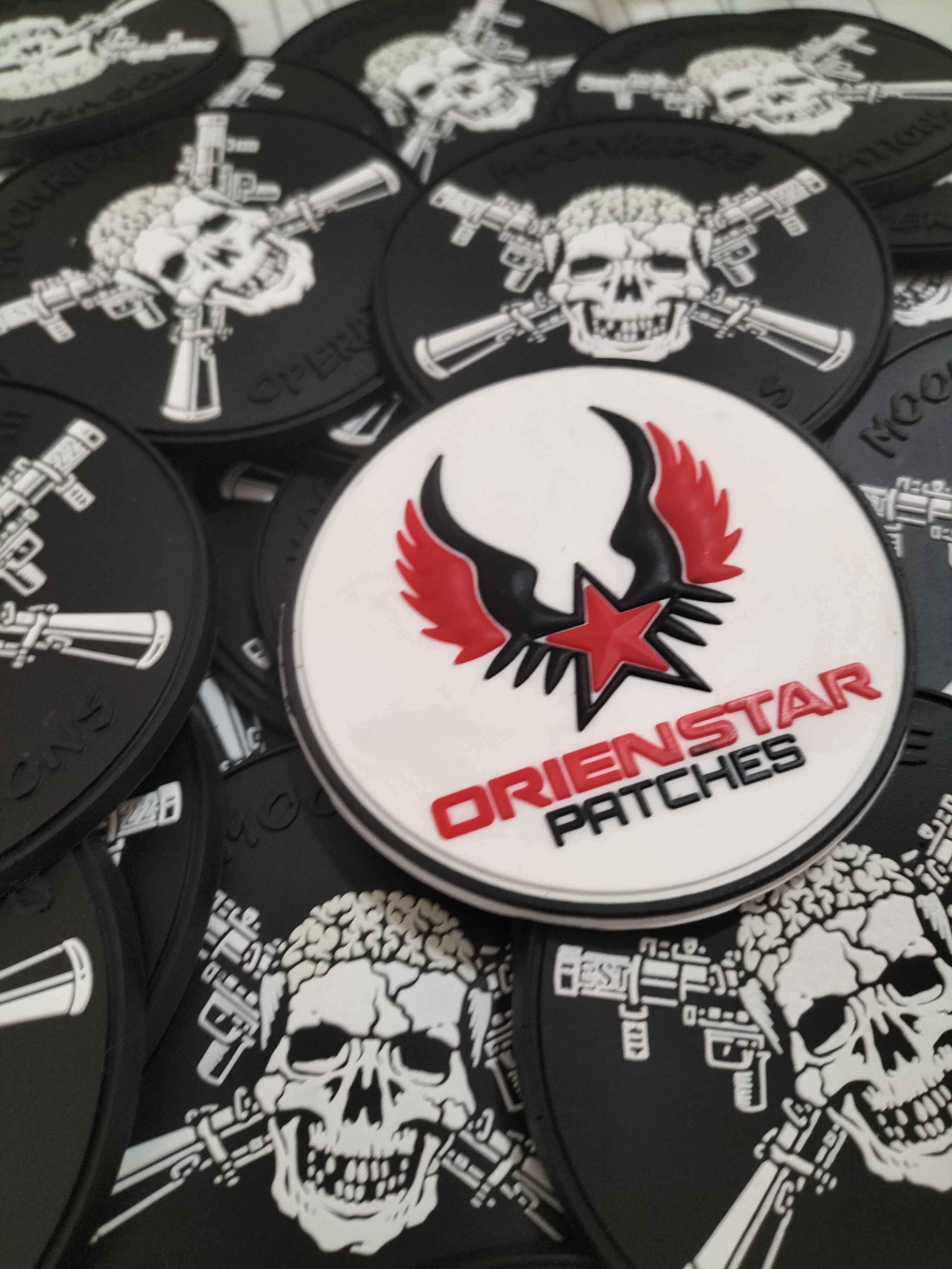 Custom Airsoft Patches skull