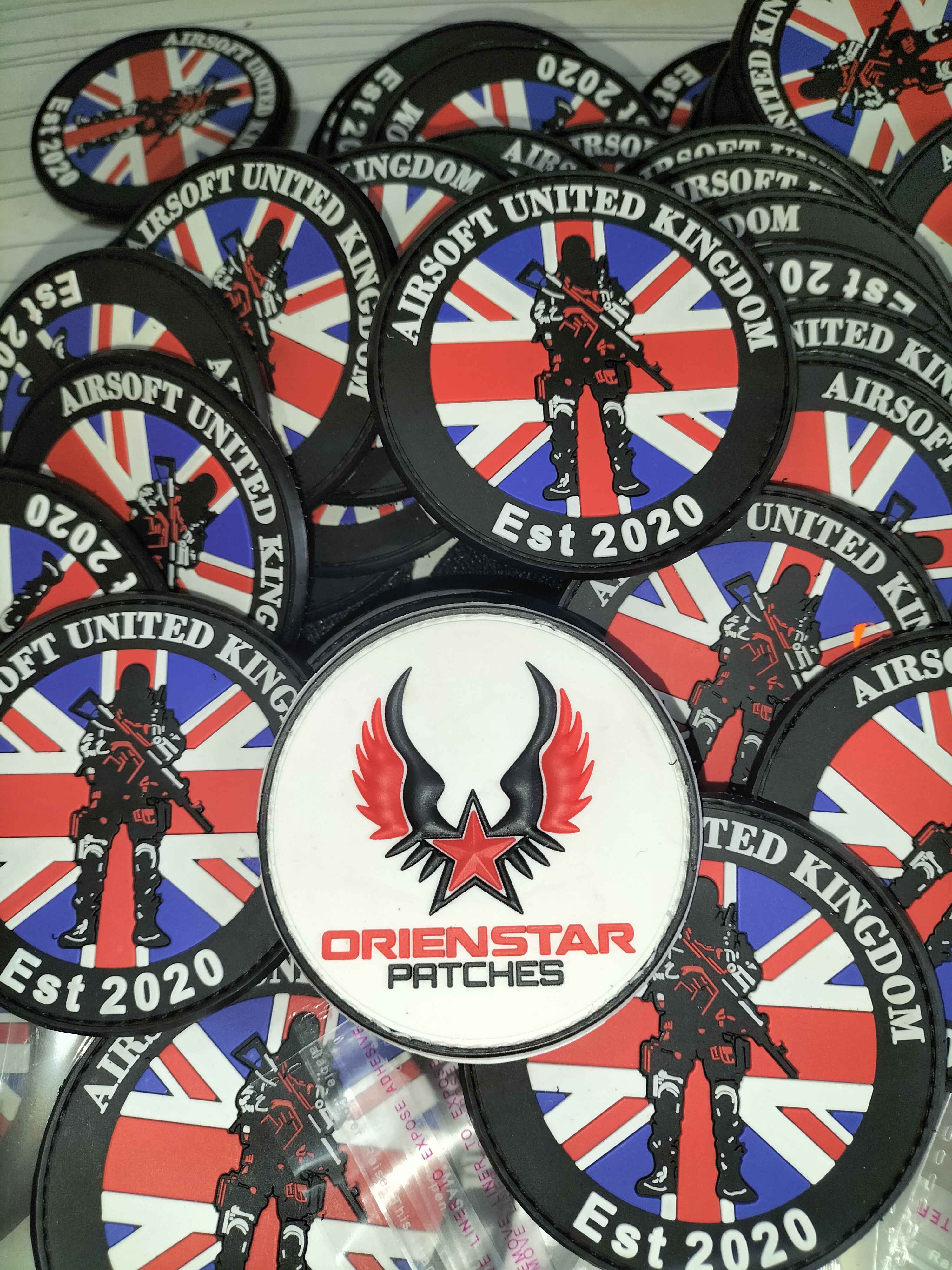Custom UK Airsoft Patches