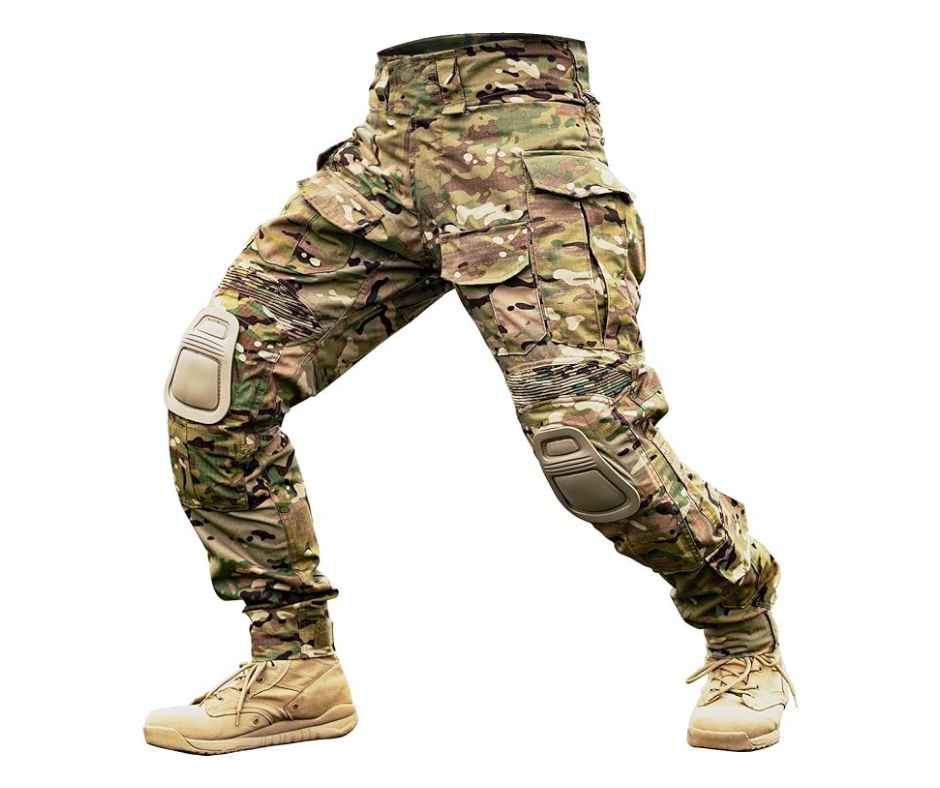 Tactical Airsoft pants with knee pads