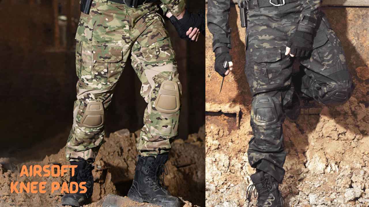 Airsoft Knee Pads For Boys Sliding
